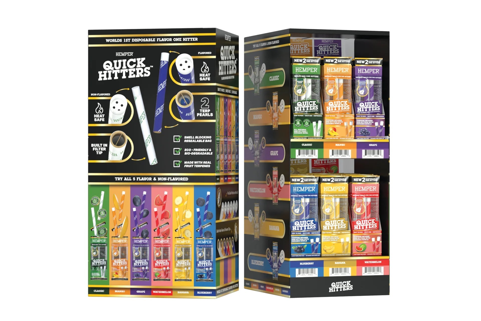 Hemper Quick Hitters POP Display
