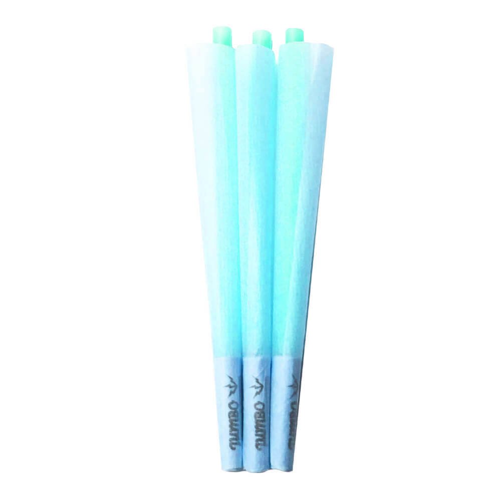 Jumbo King Size Blue Cones 3pcs