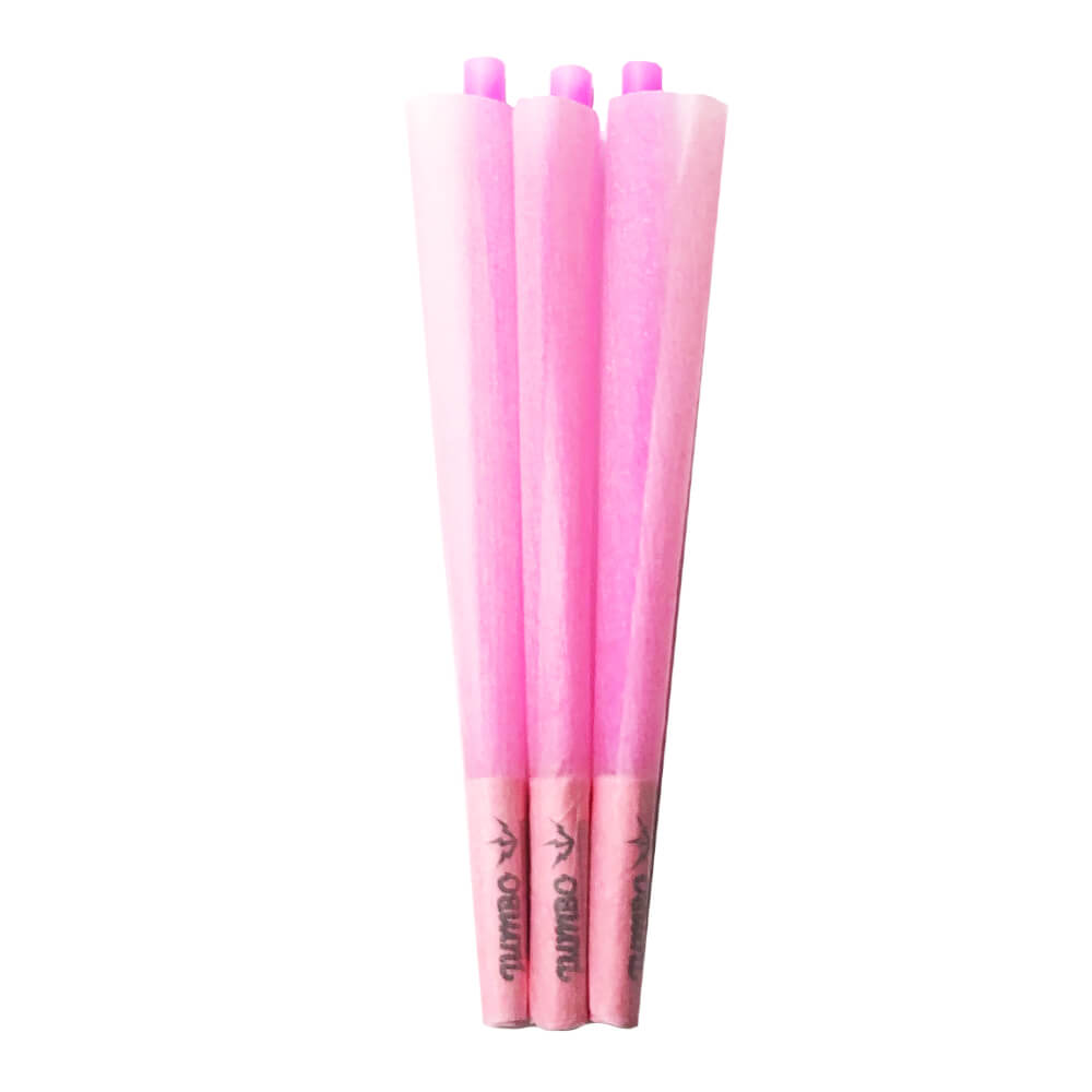 Jumbo King Size Pink Cones 3pcs