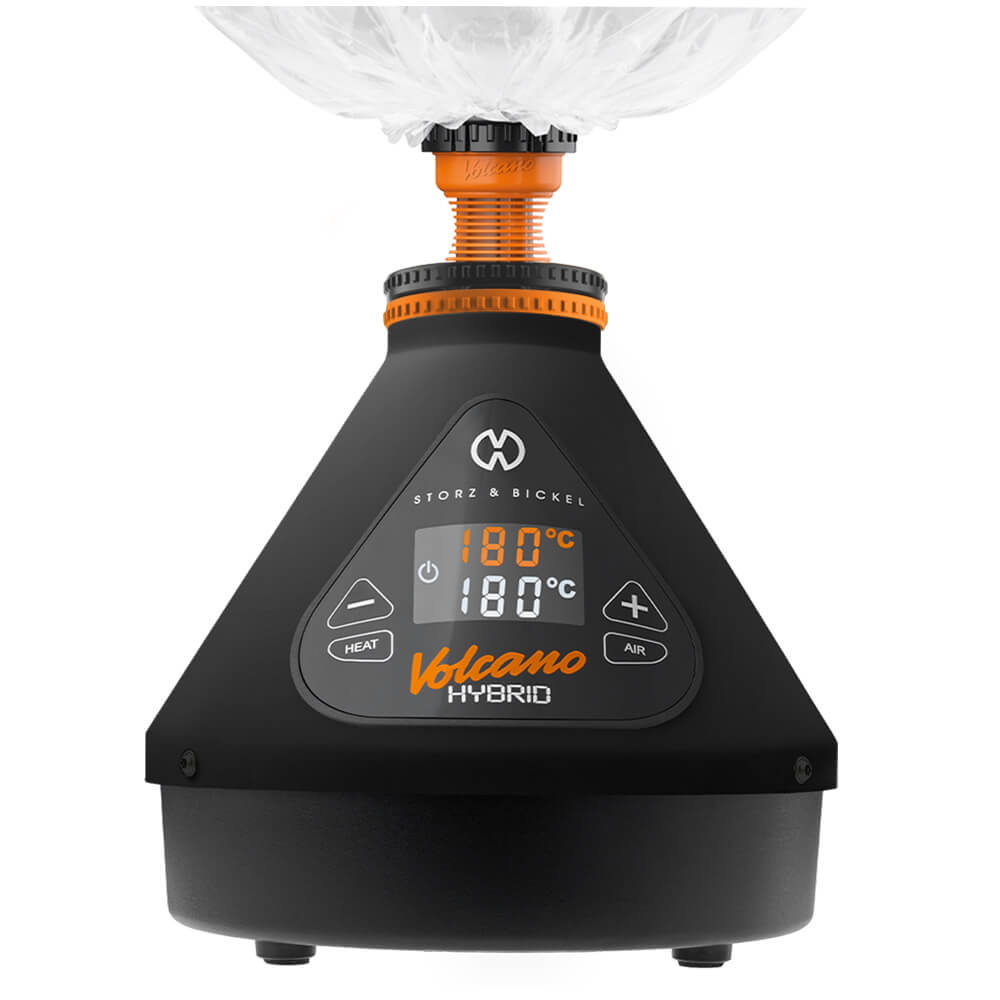 Storz & Bickel Volcano Hybrid Onyx Edition Dry Herb Vaporizer