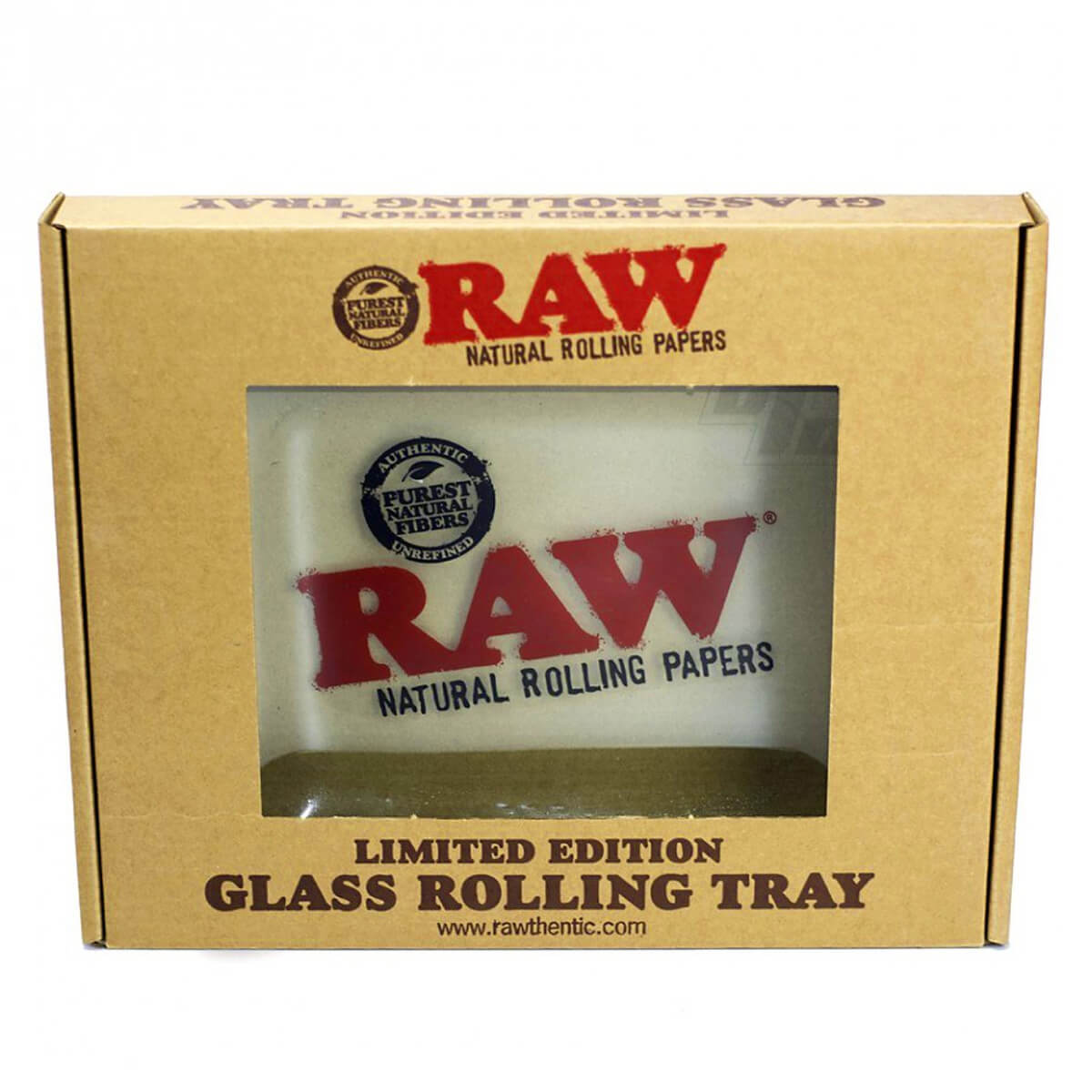RAW - Glass Rolling Tray (Small)