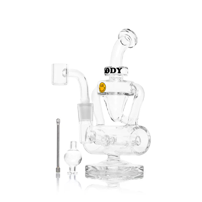 Goody Glass - Drummer Boy Mini Dab Rig 4-Piece Kit - Pink