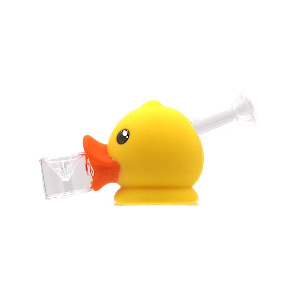 Rubber Duck Glass - Silicon Pipe