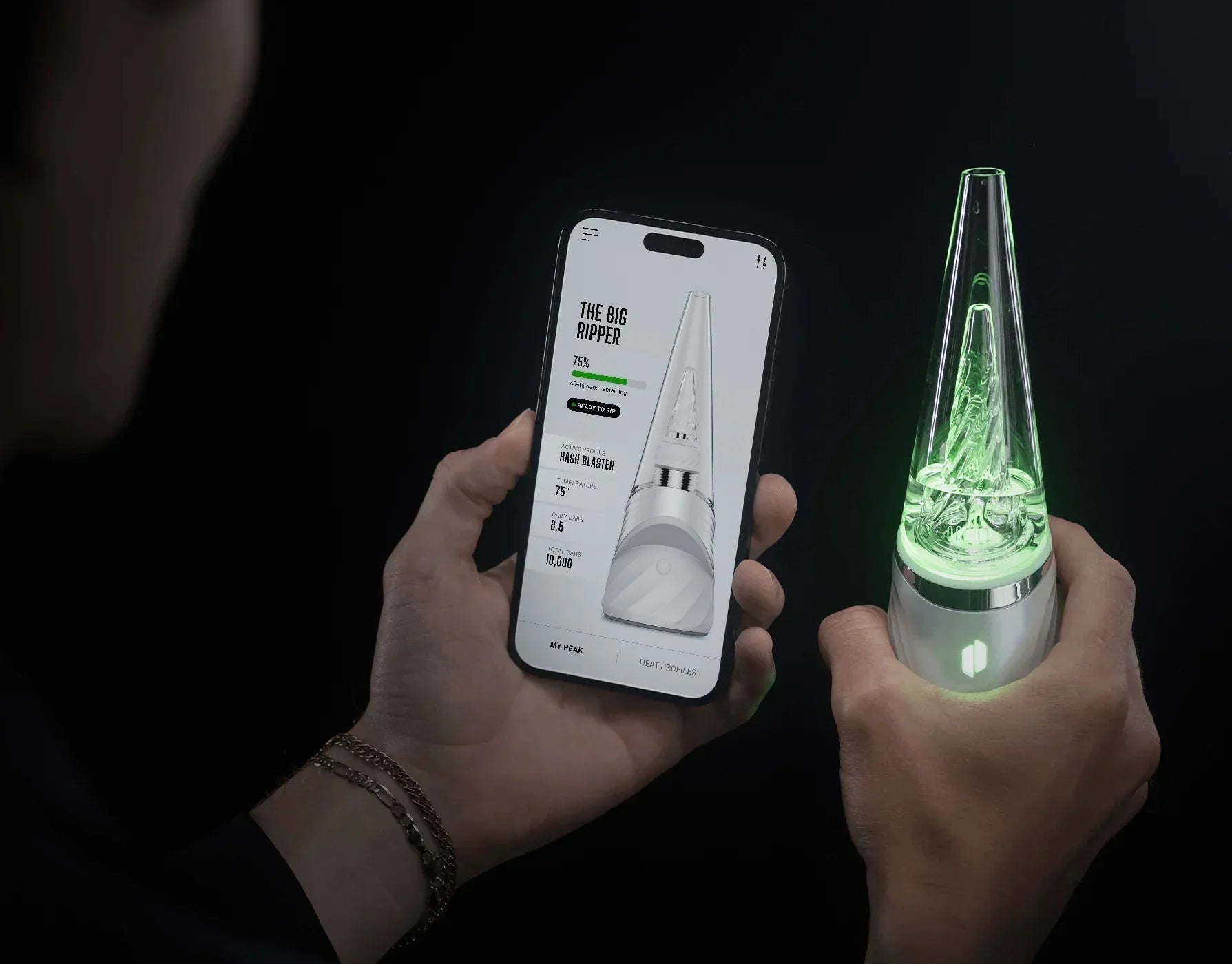 Puffco New Peak Pro 3D XL Chamber Concentrate Vaporizer Pearl